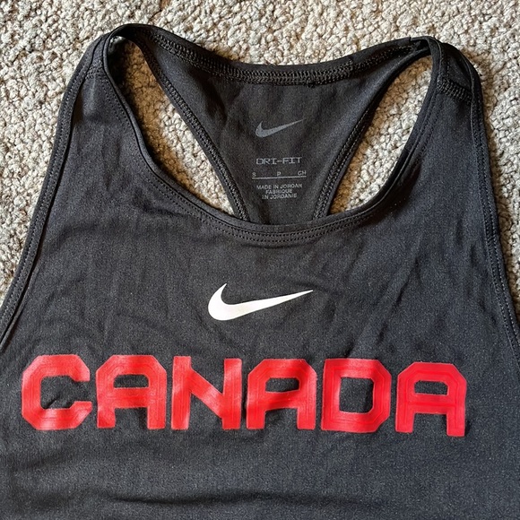 Nike dri fit tank top team Canada - Picture 2 of 2